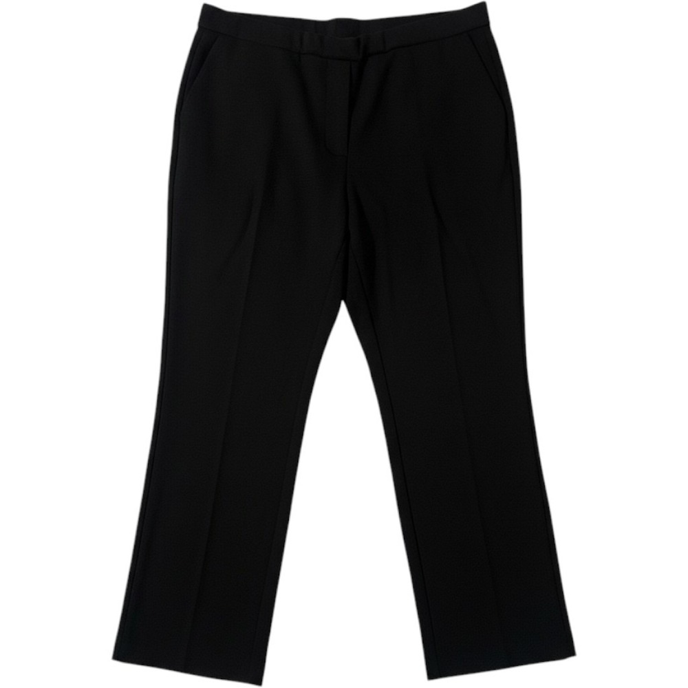 Jules & Leopold Dress Pants XL Minimalist Straight Leg Black Slacks Pull On